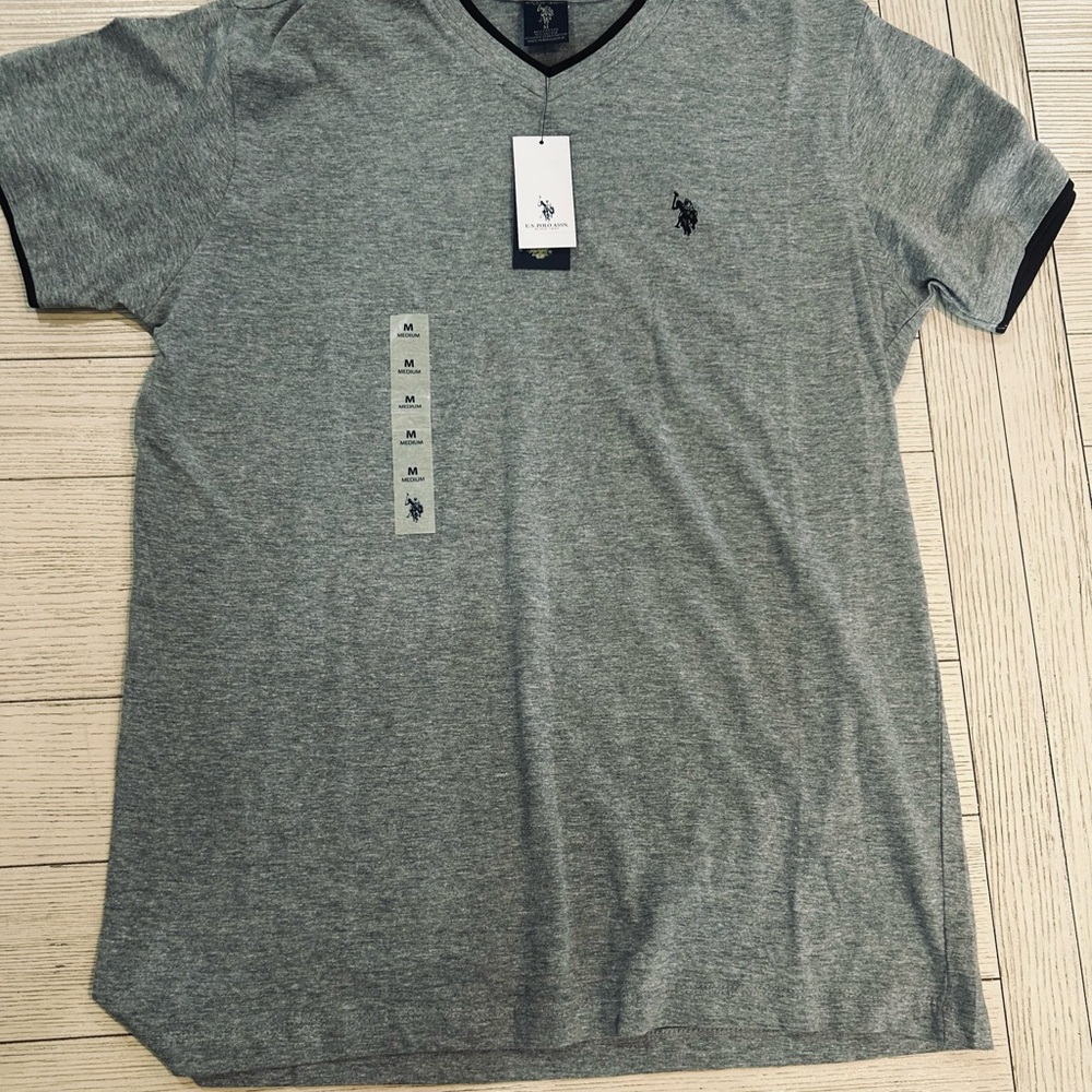 Men's Gray Polo Shirt